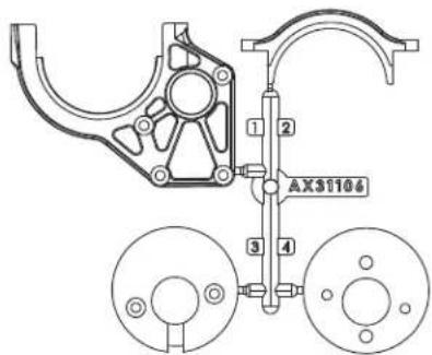 Axial RR10 Bomber - CONNECTION (BINDING) - 16