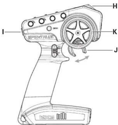 Axial RR10 Bomber - TRANSMITTER FUNCTIONS - 2