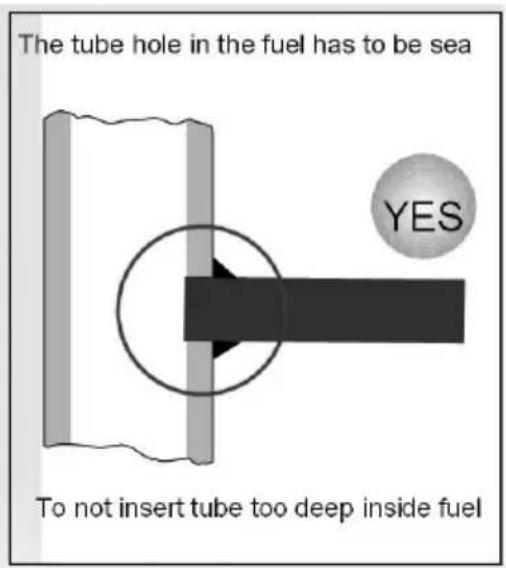 Lincar Gioia 470 - CONNECTION TO FLUE - 2