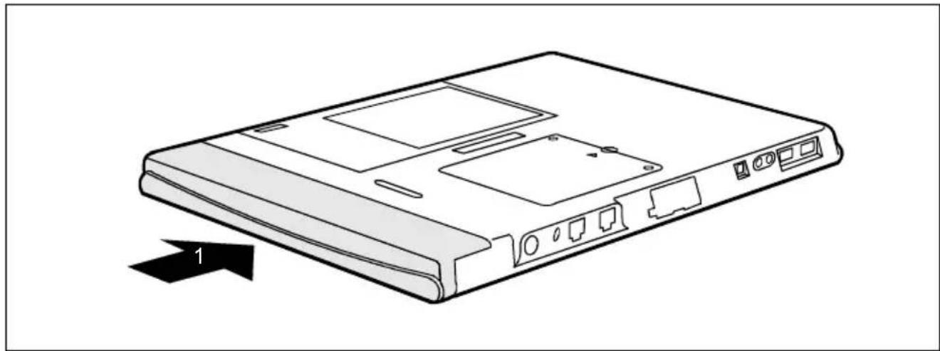 FUJITSU Stylistic ST5111 - Monter l'accumulateur - 1