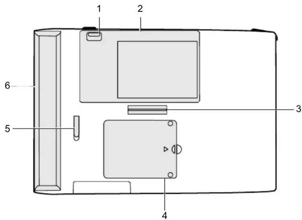FUJITSU Stylistic ST5111 - Face inférieure - 1