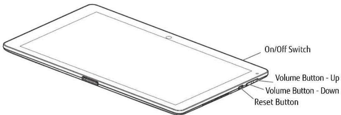 FUJITSU Stylistic M532 - Android Tablet buttons - 1