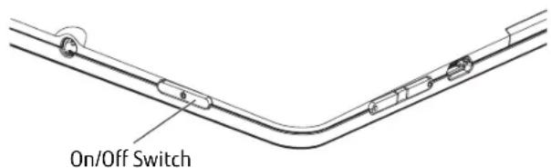 FUJITSU Stylistic M532 - Turning the Tablet On and Off - 1