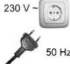 Efbe-Schott EK 601 - WICHTIGE SICHERHEITSVORSCHRIFTEN - 1