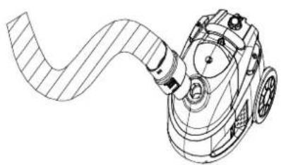 Efbe-Schott BSS 7500 - ASSEMBLING THE VACUUM CLEANER - 1