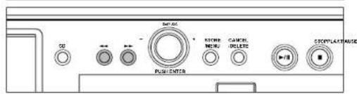 MARANTZ DR4050 - Sélection d'une plage tandis que la lecture du CD est arrêtée - 1