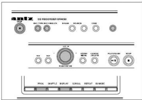 MARANTZ DR4050 - Listen mode recording from internal CD player - 1