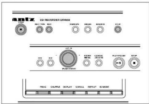 MARANTZ DR4050 - High speed recording from internal CD player - 1