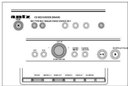 MARANTZ DR4050 - Enregistrement en mode d'écoute depuis le lecteur de CD interne - 1