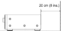MARANTZ SR8400 - CAUTIONS ON INSTALLATION - 2