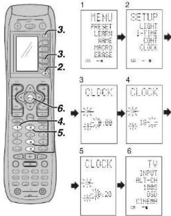 MARANTZ SR8400 - SETTING THE TIME - 1