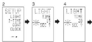 MARANTZ SR8400 - SETTING THE LIGHTING TIME - 1