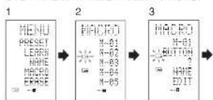 MARANTZ SR8400 - ERASING STEPS OF MACRO PROGRAMS - 1