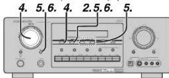MARANTZ SR8400 - NAME INPUT OF THE PRESET STATION - 1
