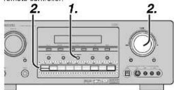 MARANTZ SR8400 - MULTI ROOM PLAYBACK USING THE MULTI SPEAKER TERMINALS - 1