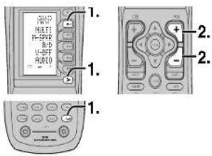MARANTZ SR8400 - OPERATION OF THE MULTI ROOM OUTPUTS WITH THE REMOTE CONTROL FROM A SECOND ROOM. - 1