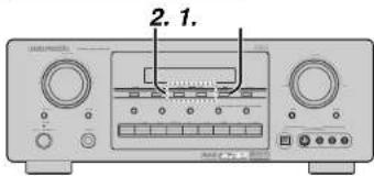 MARANTZ SR8400 - RECALLING A PRESET STATION - 1