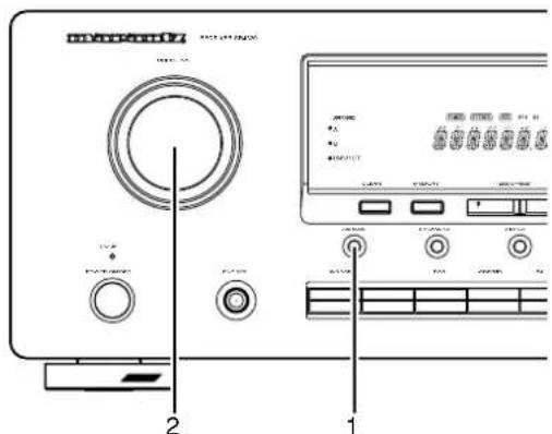 MARANTZ SR4320 - COMMANDE D'ÉQUILIBRE/TONALITE - 1