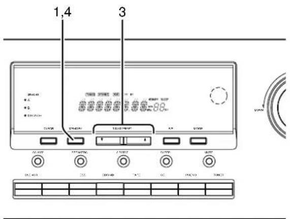 MARANTZ SR4320 - Forinstallingnag av stationsnamn - 2