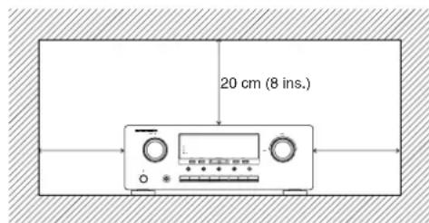 MARANTZ SR4320 - PRECAUZIONI SULL'INSTALLAZIONE - 1