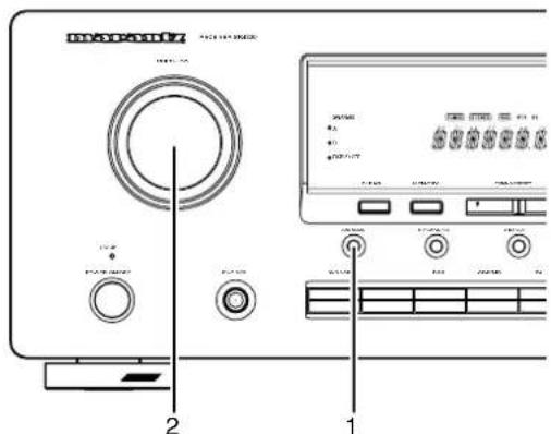 MARANTZ SR4320 - BALANCE/TONE CONTROL - 1