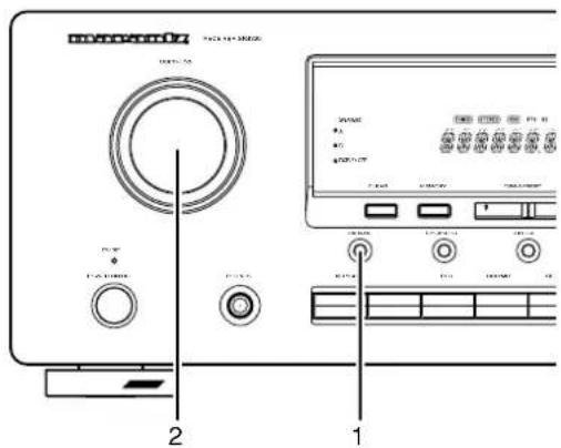 MARANTZ SR4320 - CONTROLLO DEL BILANCIAMENTO/DEL TONO - 1