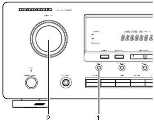 MARANTZ SR4320 - BALANCE/TONEKONTROL - 1
