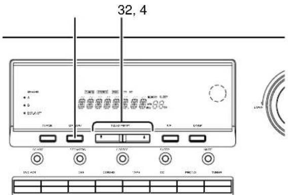 MARANTZ SR4320 - SPEICHERABSTIMMUNG - 1