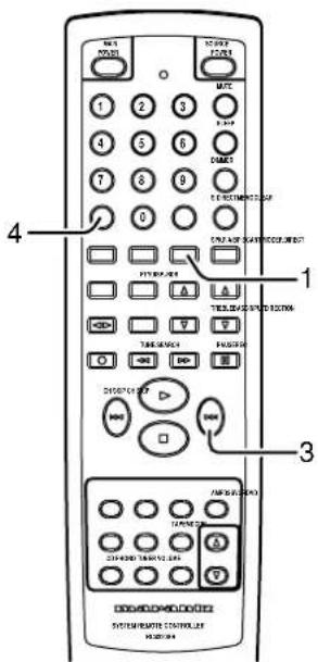 MARANTZ SR4320 - Sintonização por exploração de pré-ajuste - 1