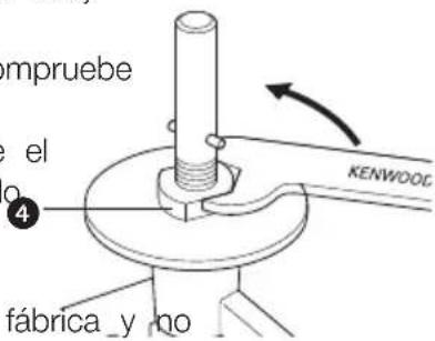 ompruebe el 4 KENWOOD fábrica_y no