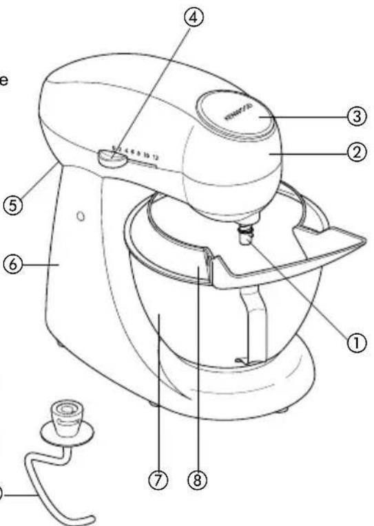 KENWOOD KM270 - legenda - robot kuchenny Kenwood - 2