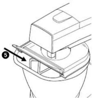 KENWOOD KM325 - para acoplan y utiliser la taps antisalpicaduras redonda/en forma de D (si se incluye) - 3