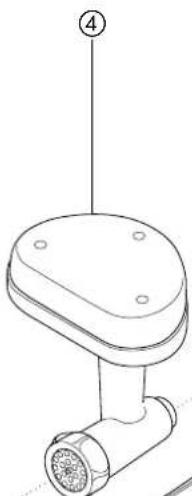 KENWOOD KM310 - citrus press ⑥ A995 - 3
