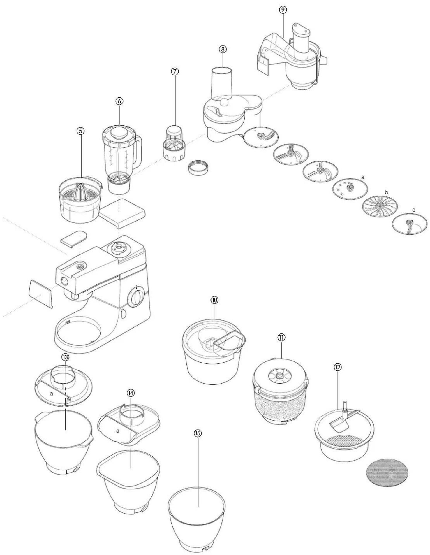KENWOOD KM310 - ubijanie/zagniatanie - 5