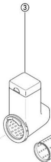 KENWOOD KM301 - grain mill ⑤ A941 - 3