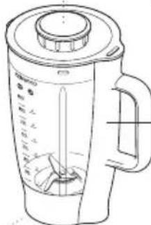 KENWOOD KM263 - spremitutto a centrifuga ④ AT265 - 11