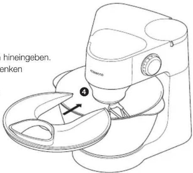 KENWOOD KM263 - Spritzschutz anbringen und verwenden - 1