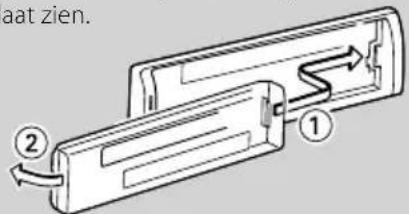 KENWOOD KDCW40441 - Voorpaneelontgrendeling Oatgrendeltoets - 1