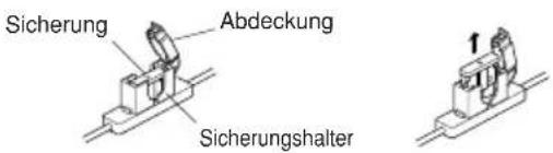 KENWOOD KSC510CTR - Austausch der Sicherung - 1