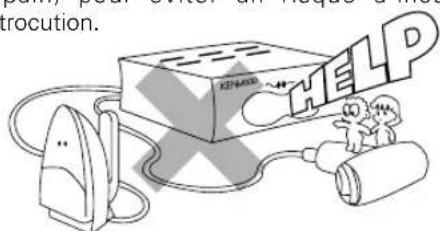 KENWOOD SW38HT - Attention: Lire attentivement cette page pour garantir une exploitation sans danger. - 8