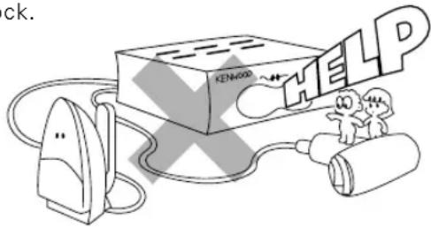 KENWOOD SW38HT - Caution: Read the pages marked carefully to ensure safe operation. - 8