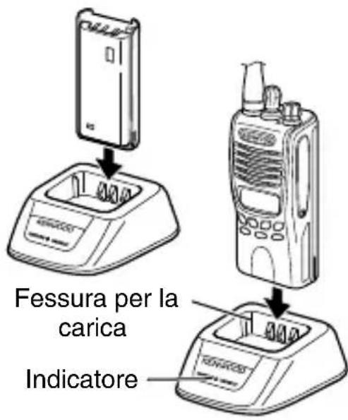 KENWOOD TK3312 - CARICAMENTO DEL PACCO BATTERIA (CARICA BATTERIA OPZIONALE) - 2