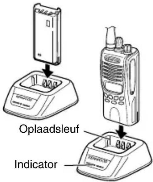 KENWOOD TK3312 - OPLADEN VAN DE BATTERIJ (OPTIONELE BATTERIJOPLADER) - 2