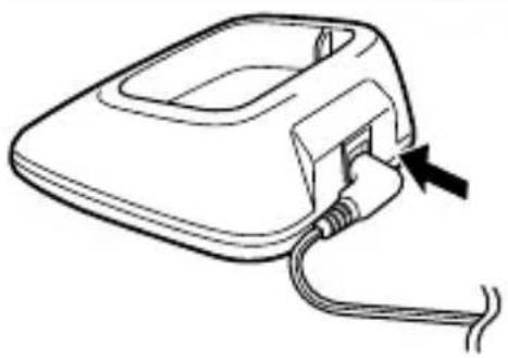 KENWOOD TK3312 - OPLADEN VAN DE BATTERIJ (OPTIONELE BATTERIJOPLADER) - 1