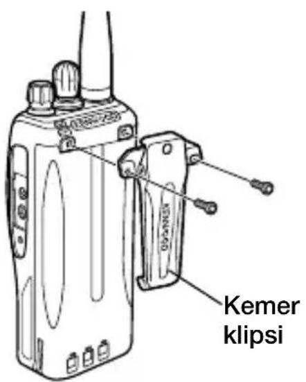 KENWOOD TK3312 - BEL KLIPSI KURULUMU - 1