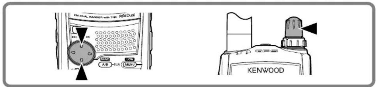 KENWOOD THD72A - Press [F], [MONI]. - 2