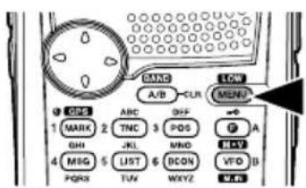 KENWOOD THD72A - Menu Mode - 1