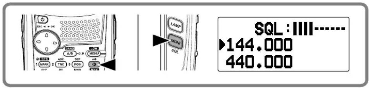 KENWOOD THD72A - Pulse [F], [MONI]. - 1