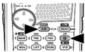 KENWOOD THD72A - SELECTING A FREQUENCY BAND - 1