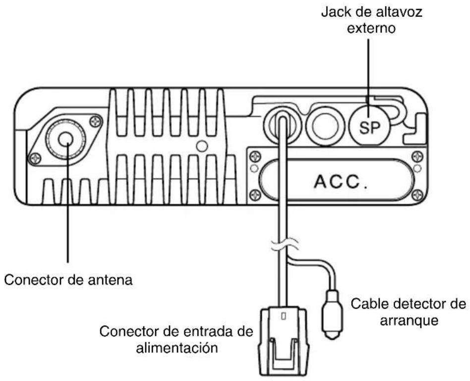 KENWOOD NX800 - PANEL TRASERO - 1